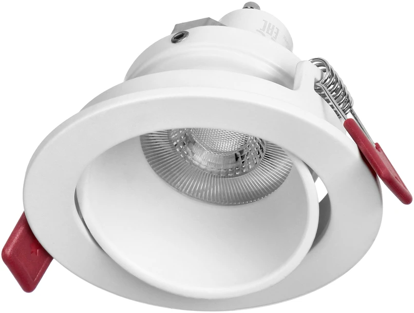 Orno FONDI RC dekoratyvinis prožektoriaus rėmelis, MR16/GU10, maks. 50 W, apvalus, fiksuotas, aliuminis, baltas