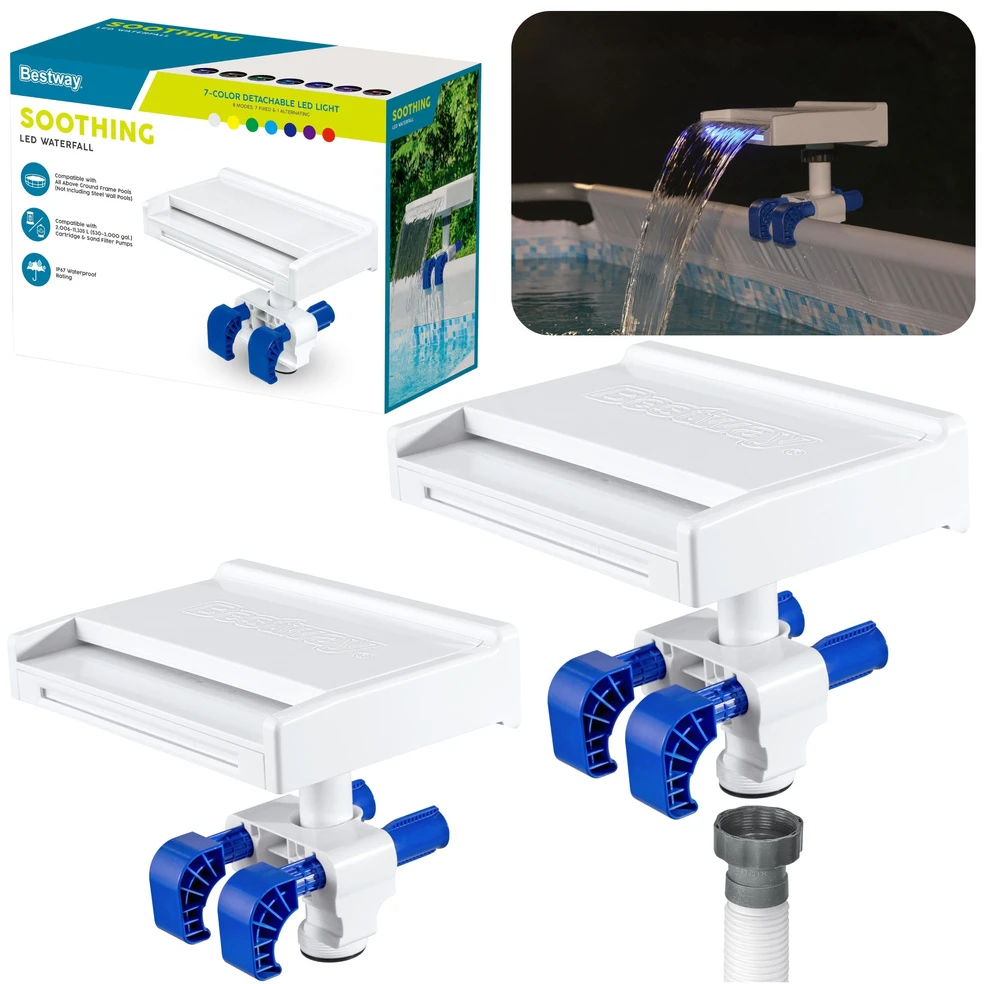 Bestway Flowclear Atpalaiduojantis krioklys su LED apšvietimu