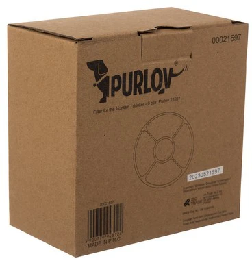 Fontano/vandens fontano filtras - 6 vnt. Purlovas 21597
