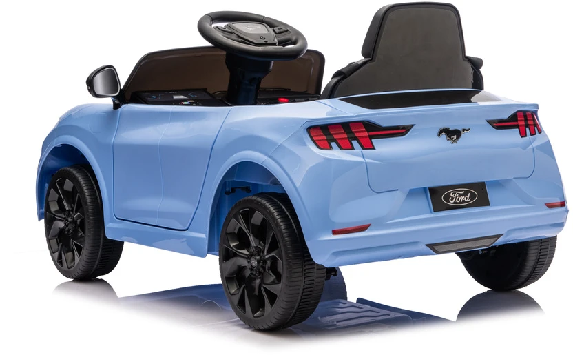 Lean Cars Vaikiškas elektromobilis Ford Mustang Mach-E mėlynas 24V
