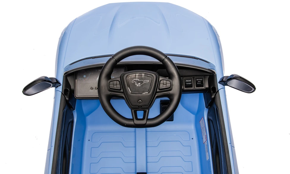 Lean Cars Vaikiškas elektromobilis Ford Mustang Mach-E mėlynas 24V