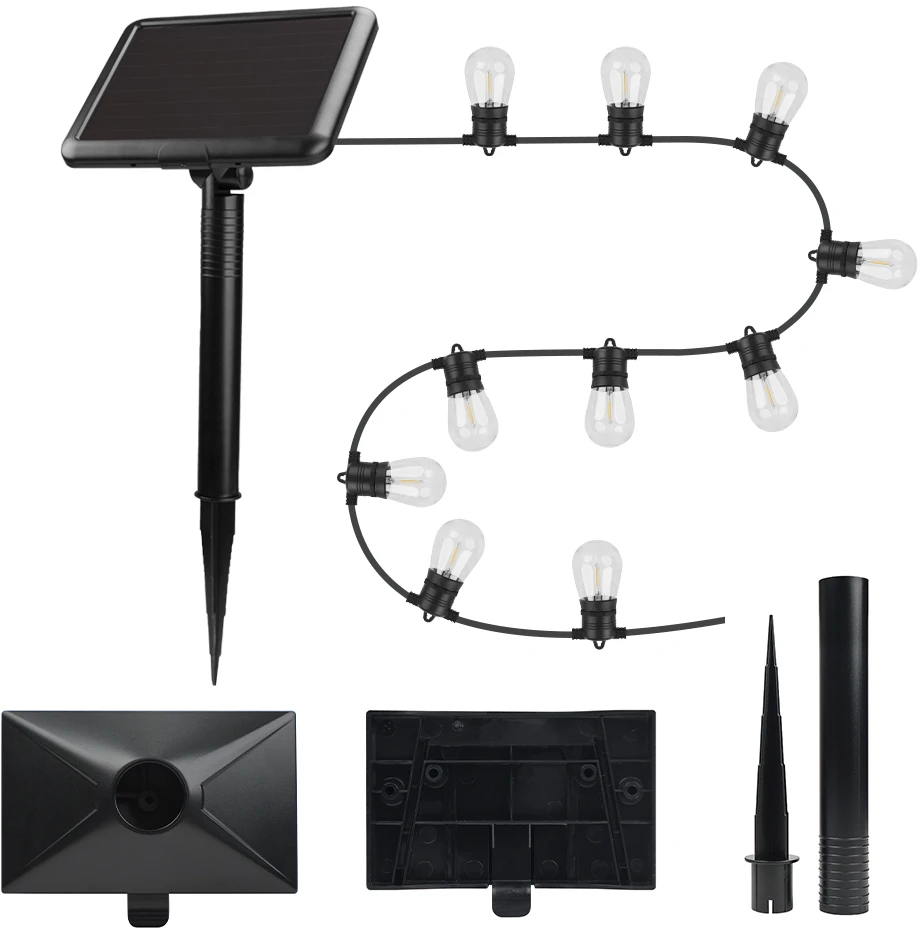 "Forever Light" LED saulės girlianda SUNARI FLS-60 7,5 m 10 lempučių IP44