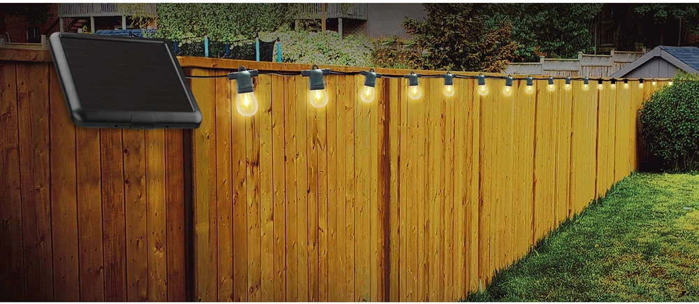 "Forever Light" LED saulės girlianda SUNARI FLS-60 7,5 m 10 lempučių IP44