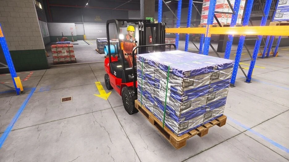 Forklift Šakinio krautuvo simuliatorius (PlayStation 5)