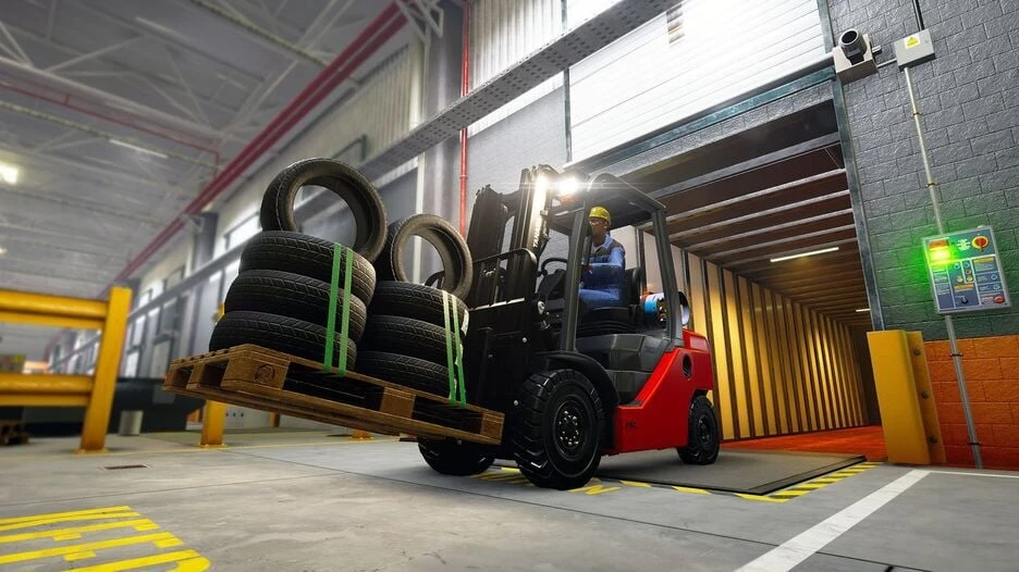 Forklift Šakinio krautuvo simuliatorius (PlayStation 5)