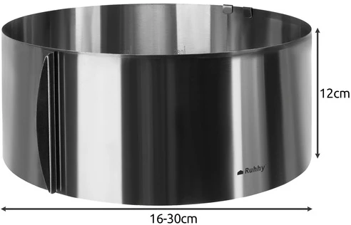 Torto forma/konditerijos kraštas 12 cm Ruhhy