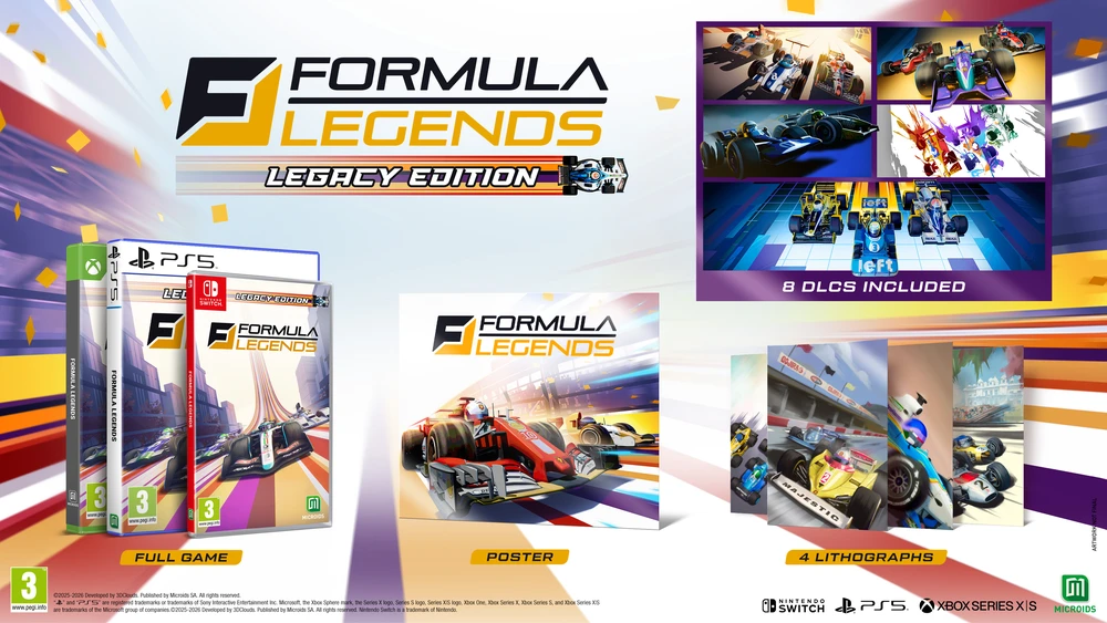 Formula Legends Legacy Edition (Day 1 Edition) - XBOX Series X