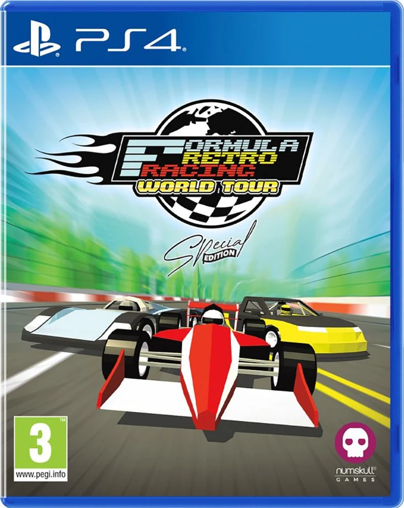 Numskull „Formula Retro Racing“: pasaulinis turas – „PlayStation 4“.
