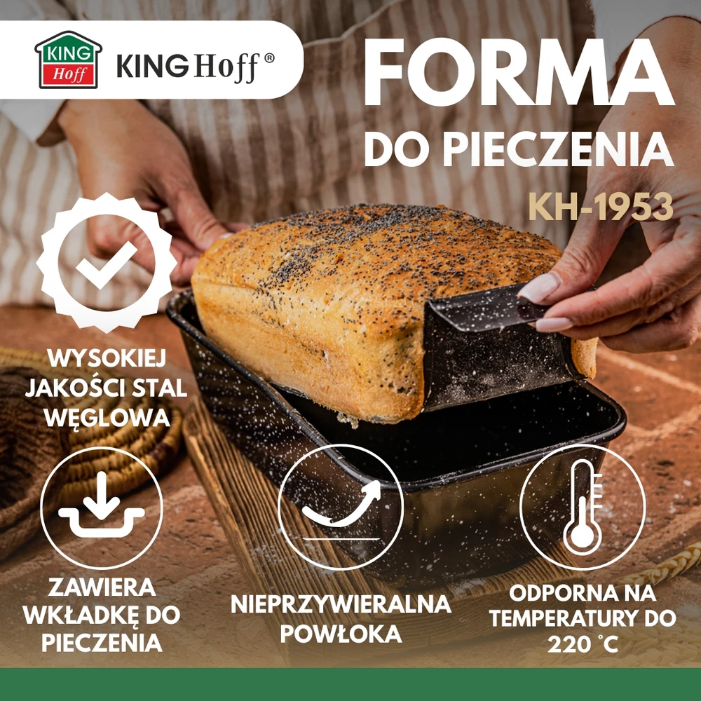 Formy Kepimo formos su įdėklu, kh-1953, kinghoff