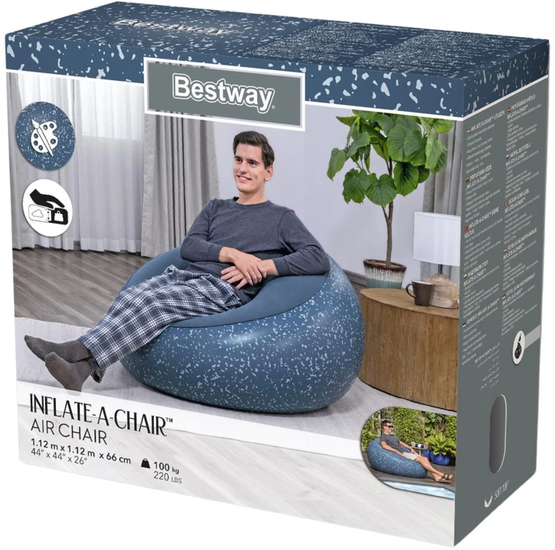 Bestway Pripučiama kėdė mėlyna