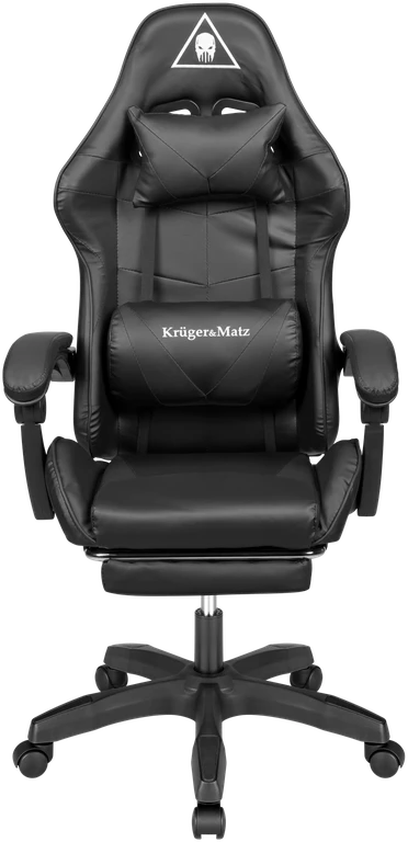 Žaidimų kėdė Kruger & Matz GX-150, Juoda