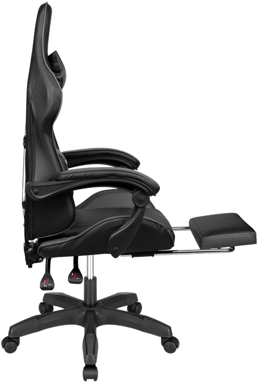 Žaidimų kėdė Kruger & Matz GX-150, Juoda