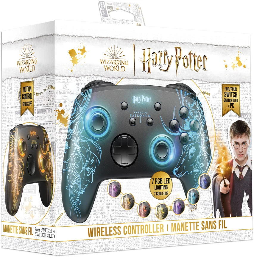 Freaks And Geeks - Belaidis valdiklis „Harry Potter I Expect Patronus“ („Nintendo Switch“)