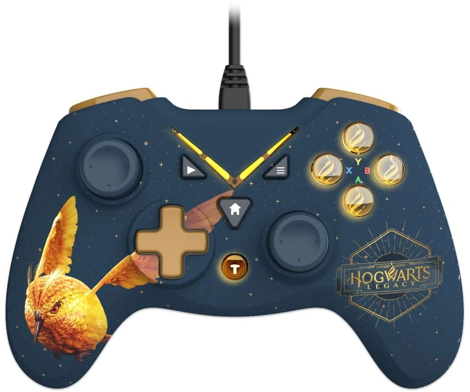 Freaks And Geeks - Harry Potter - Wired Controller for XBOX One/ PC with 3M Câble - Golden Vivet