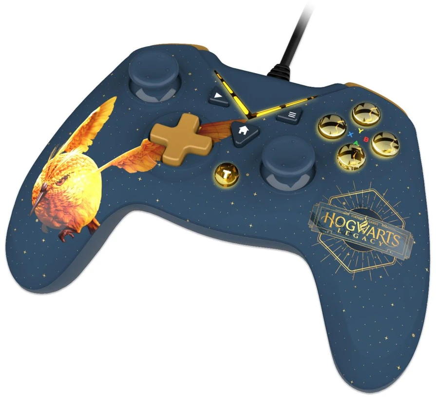 Freaks And Geeks - Harry Potter - Wired Controller for XBOX One/ PC with 3M Câble - Golden Vivet