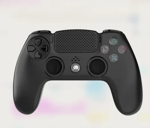 Freaks And Geeks - Belaidis PS4 valdiklis su 3,5 mm jungtimi - LED - Juodas - BE PAKUOTĖS