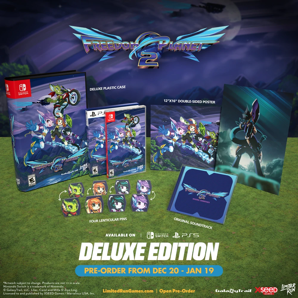 „Freedom Planet 2“ (riboto leidimo) – „PlayStation 5“