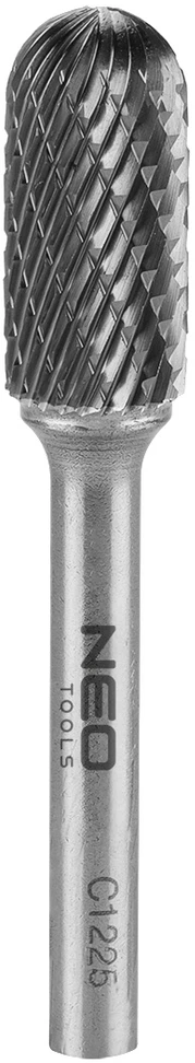 Frez HM metalo pjaustytuvas, C tipo (apvalus cilindrinis), 12 x 25 mm, kotas 6 x 45 mm