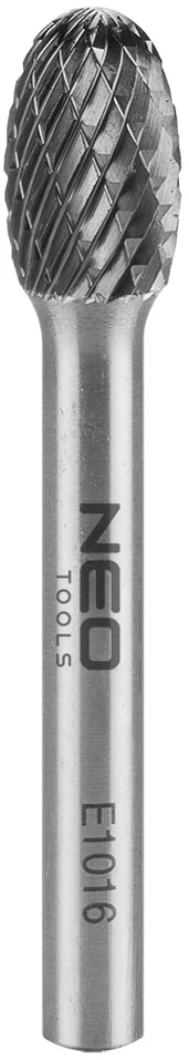 Frez HM metalo pjaustytuvas, E tipo (ovalus), 10 x 16 mm, kotas 6 x 45 mm