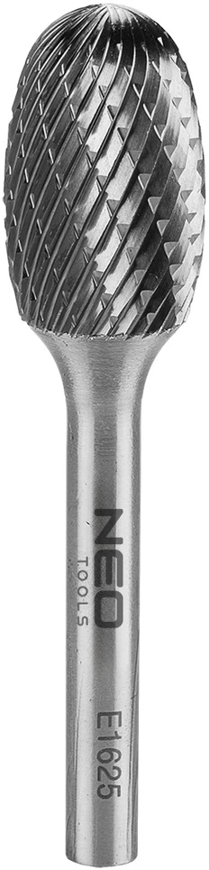 Frez HM metalo pjaustytuvas, E tipo (ovalus), 16 x 25 mm, kotas 6 x 45 mm
