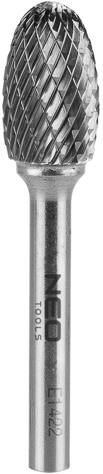 Frez HM metalo pjaustytuvas, E tipo (ovalus), 14 x 22 mm, kotas 6 x 45 mm