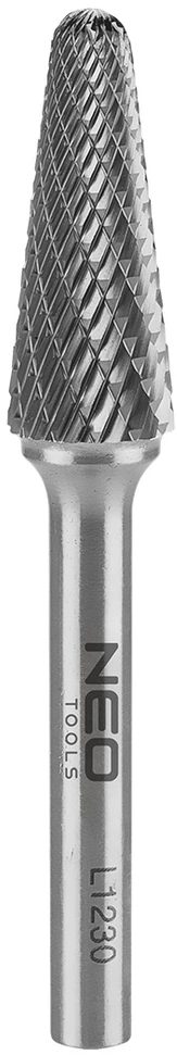 Frez HM metalo pjaustytuvas, L tipo (kūginis), 12 x 30 mm, kotas 6 x 45 mm
