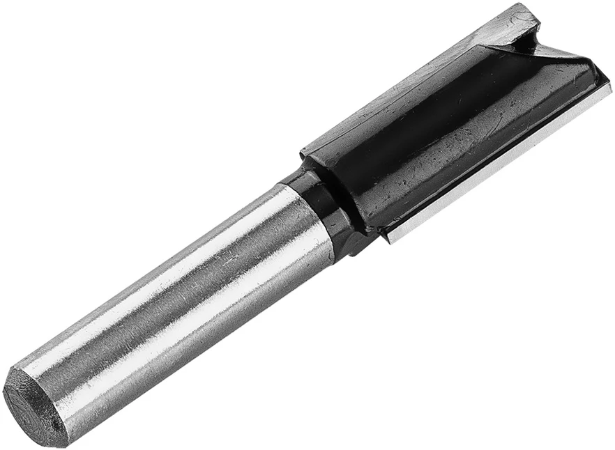 Frez Tiesus medžio pjaustytuvas, dviejų griovelių, kietmetalio, 12 x 25 mm, 8 mm kotas