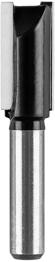 Frez Tiesus medžio pjaustytuvas, dviejų griovelių, kietmetalio, 12 x 25 mm, 8 mm kotas