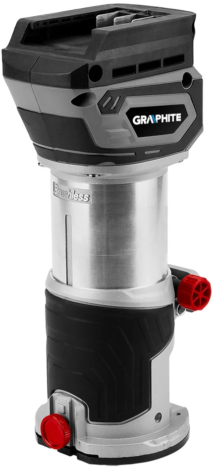 Graphite Frezarka „Energy+“ 18 V bešepetėlinis akumuliatorinis frezavimo staklės