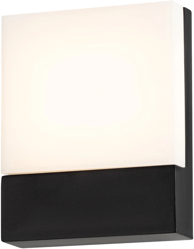Sieninis šviestuvas Orno FREZJA LED 9W, sodo šviestuvas, 750lm, IP65, 4000K, juodas