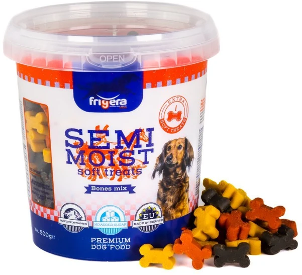 Frigera Šaldiklis - pusiau drėgnas skanėstas minkštiems kaulams, 500g - (402285861230)