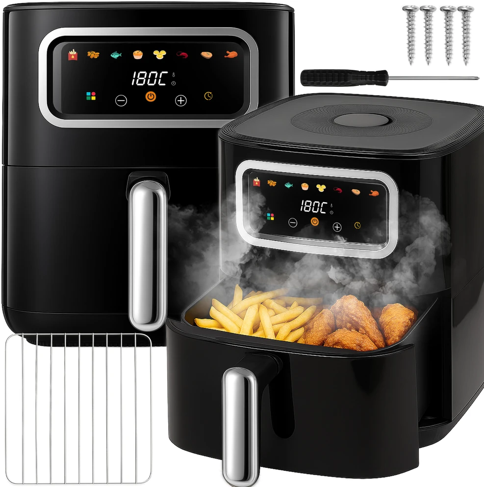 Retoo Elektrinė karšto oro gruzdintuvė CrispMaster 2400W