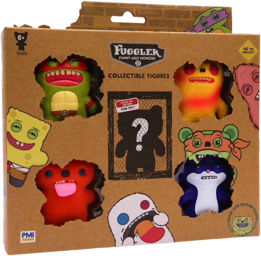 Fuggler - SB/TMNT figūrėlė Deluxe 5 vnt. S2 (FG2240)