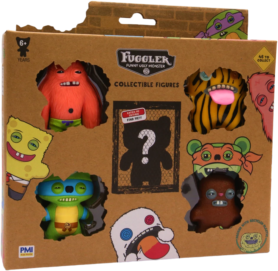 Fuggler - SB/TMNT figūrėlė Deluxe 5 vnt. S2 (FG2240)