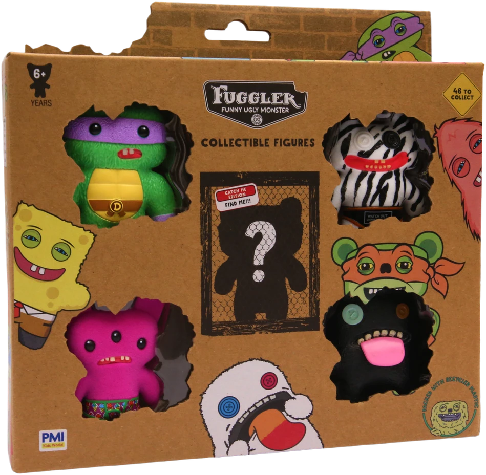 Fuggler - SB/TMNT figūrėlė Deluxe 5 vnt. S2 (FG2240)