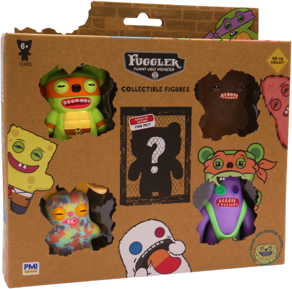 Fuggler - SB/TMNT figūrėlė Deluxe 5 vnt. S2 (FG2240)