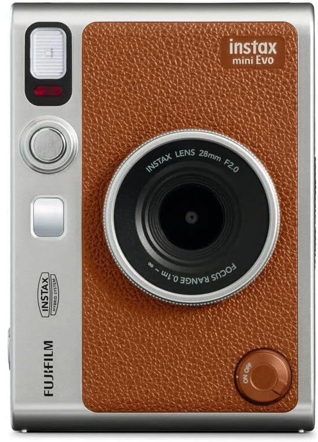 Fujifilm Momentinis fotoaparatas instax mini EVO BROWN (Rudas)