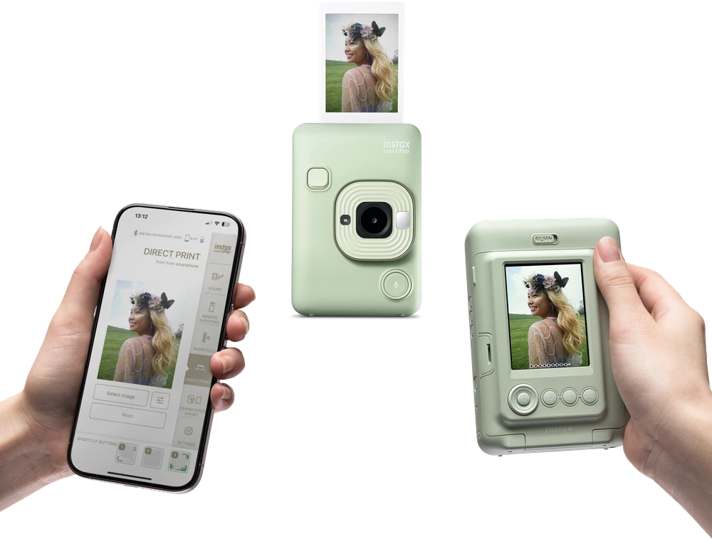 Fujifilm Hibridinis fotoaparatas instax mini LiPlay MATCHA Žalias