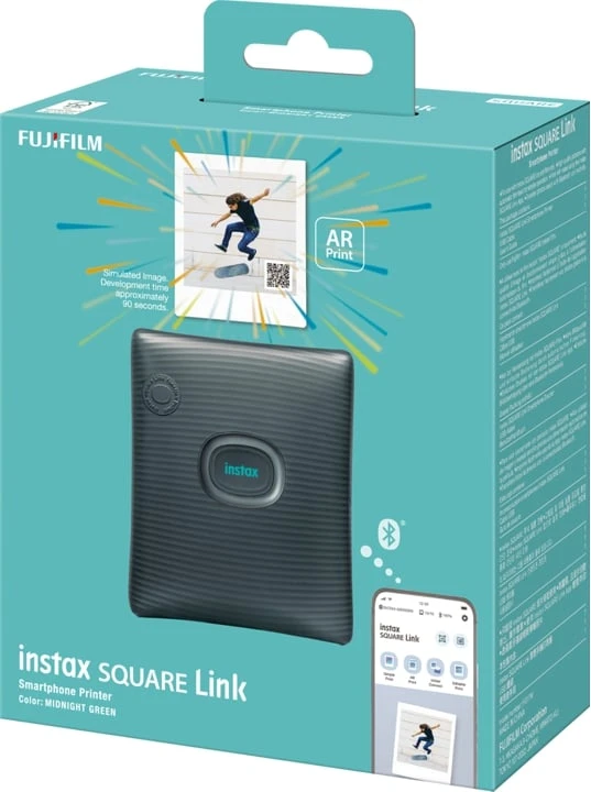 Fujifilm Spausdintuvas instax SQUARE LINK, Žalias