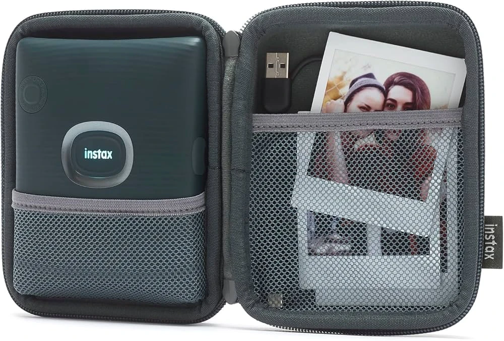 „Fuji“ – INSTAX SQUARE LINK spausdintuvo dėklas – austas pilkas
