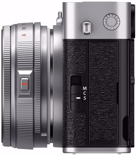 Sisteminis fotoaparatas Fujifilm X-E5 /XF23mmF2.8 R WR Sidabrinis (sidabrinis)