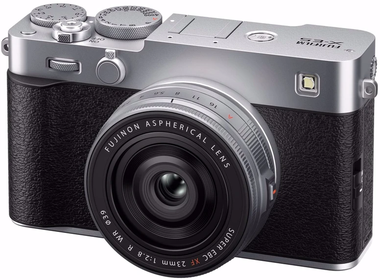 Sisteminis fotoaparatas Fujifilm X-E5 /XF23mmF2.8 R WR Sidabrinis (sidabrinis)