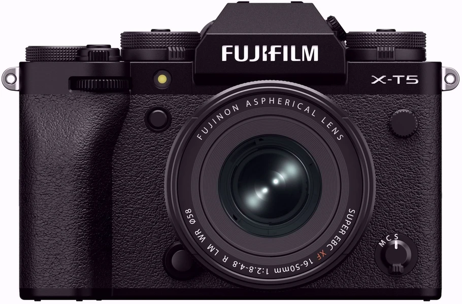Sisteminis fotoaparatas FUJIFILM X-T5/XF16-50mmF2.8-4.8 R LM WR, Juodas
