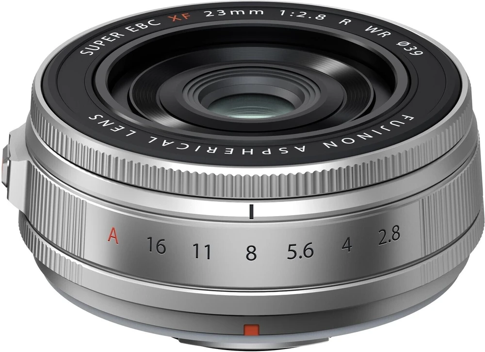 Fujifilm Objektyvas Fujinon XF23mm F2.8 R WR sidabrinis