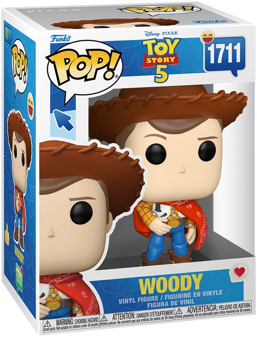 FUNKO POP! Vinilinė figūrėlė: Žaislų istorija 5 - Woody, 9 cm