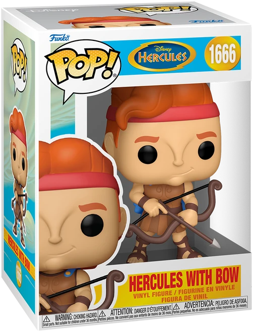 FUNKO POP! Vinilinė figūrėlė: Disney: Hercules - Hercules with Bow, ~9 cm