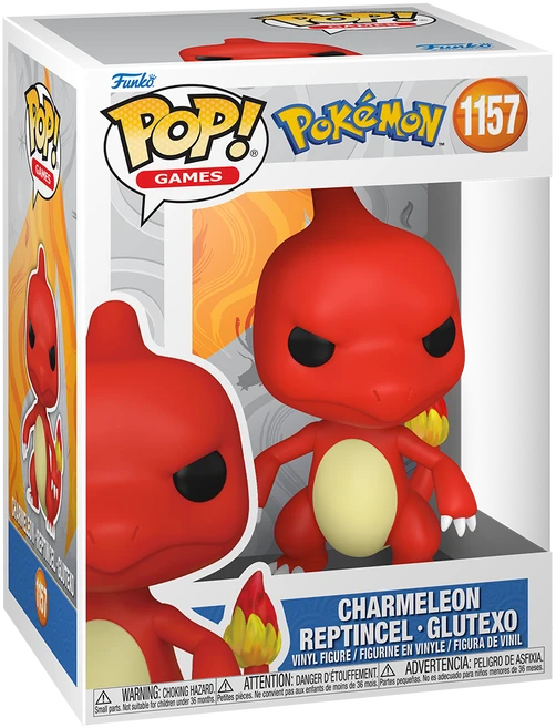 FUNKO POP! Vinilinė figūrėlė: Pokemonai - Charmeleon Reptincel Glutexo, 9.5 cm