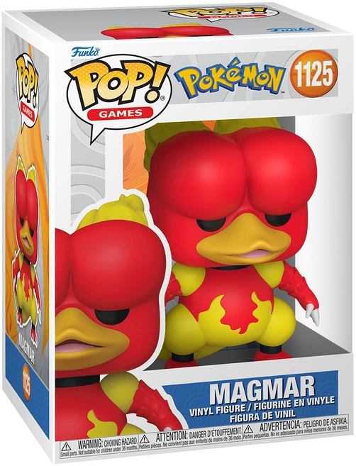 FUNKO POP! Vinilinė figūrėlė: Pokemon - Magmar, 9 cm