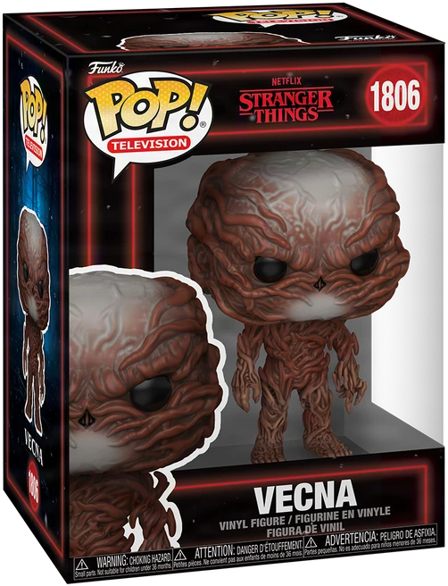 FUNKO POP! Vinilinė figūrėlė: Stranger Things - Vecna, 9 cm