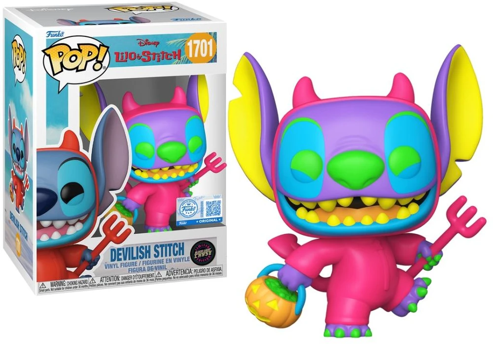 FUNKO POP! Vinilinė figūrėlė: Disney - Velniūkštis Stitch, 9 cm